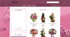 Desktop Screenshot of brandonsflowers.net